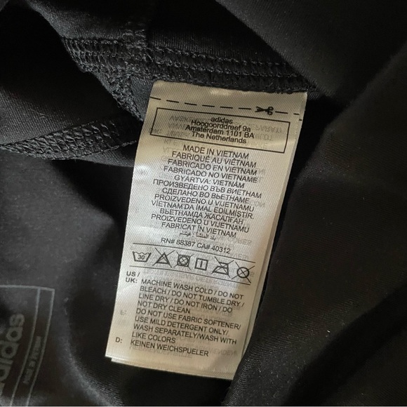 EUC Black Adidas Aeroready Leggings - Picture 6 of 6